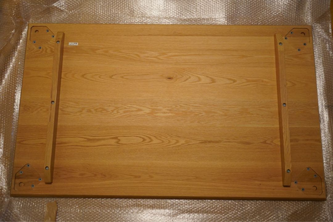 p*i様 浜本工芸 無垢オーク ダイニングテーブル 幅135奥行80高69（定価