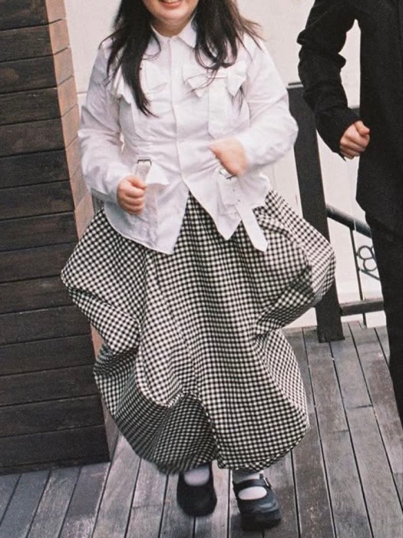 2025AW コムデギャルソン　今期　変形スカート