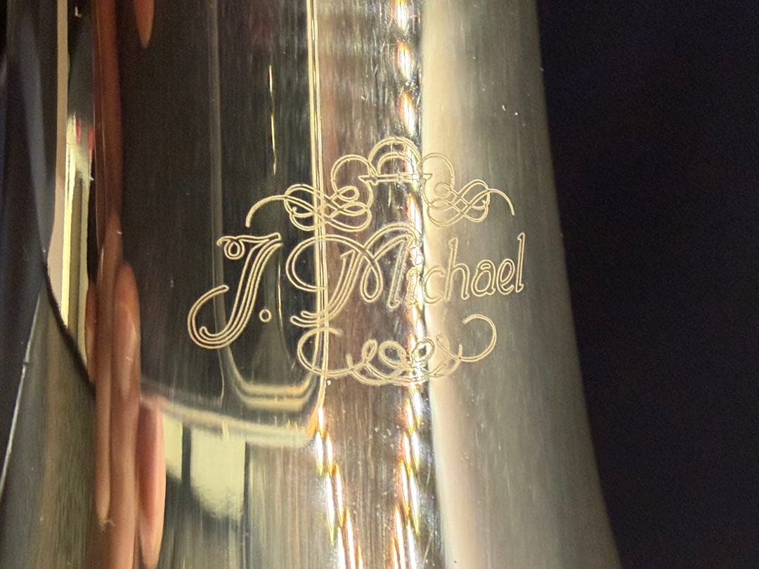 【値下げ】J. Michael 信号ラッパ　ゴールド 赤タッセル