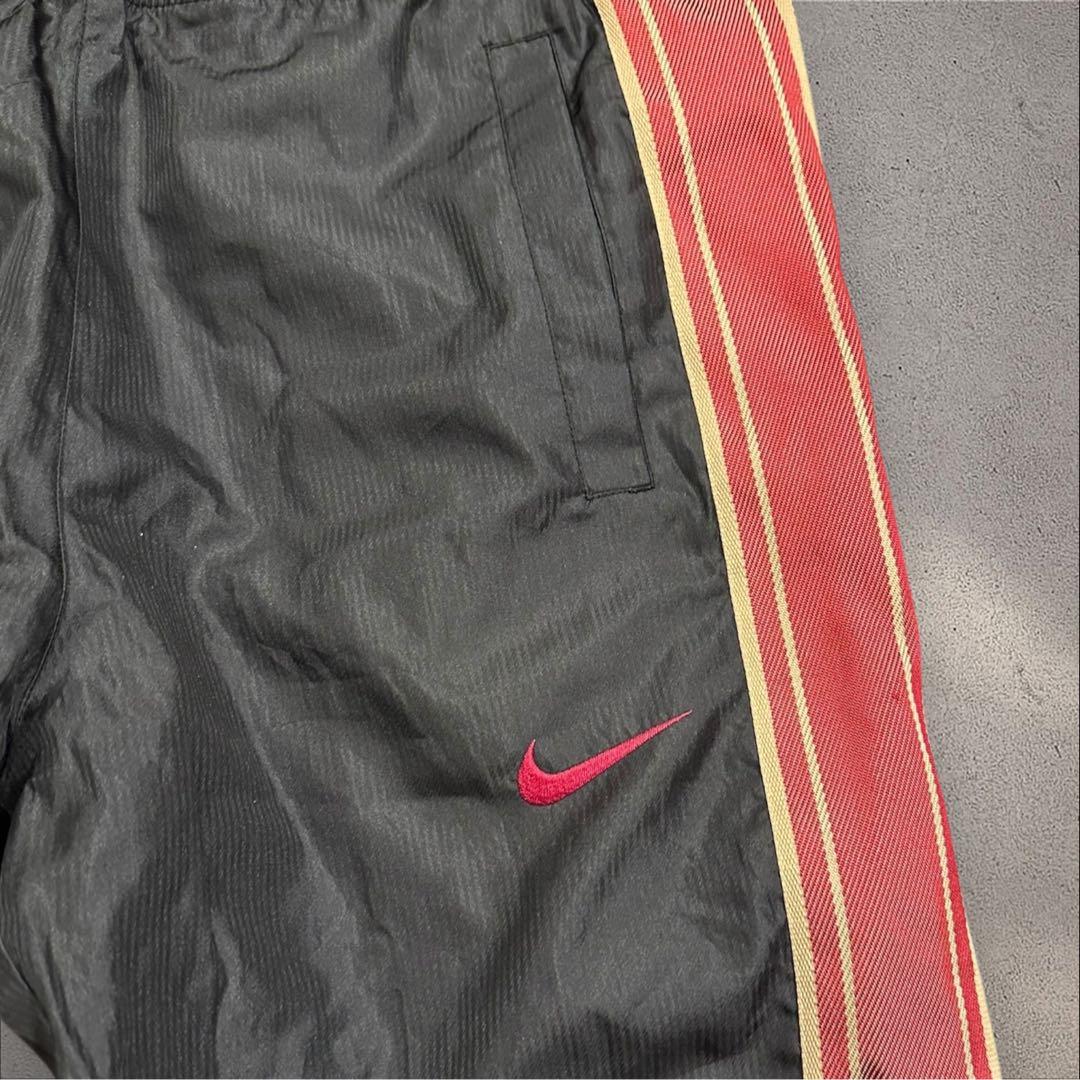 00s Nike トラックナイロンパンツ バギーワイド y2k archive