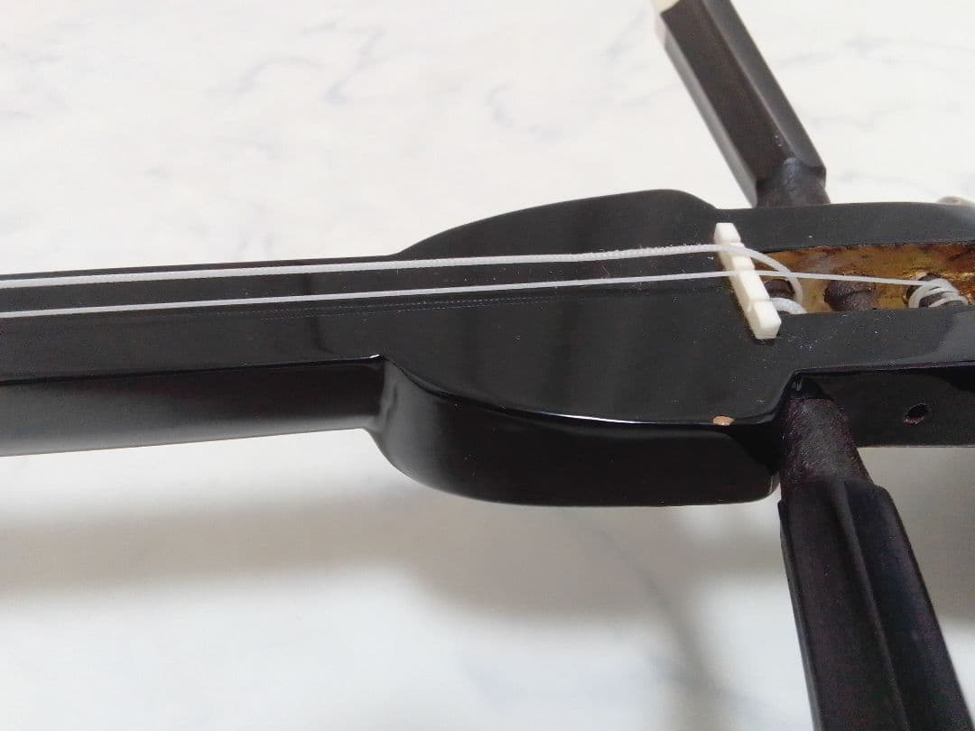 沖縄 三線 琉球 全長約80cm 人工皮(破れなし) 本体のみ 和楽器