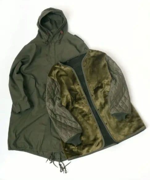 HOUSTON/ヒューストン オーバーサイズ M-51パーカー モッズコート