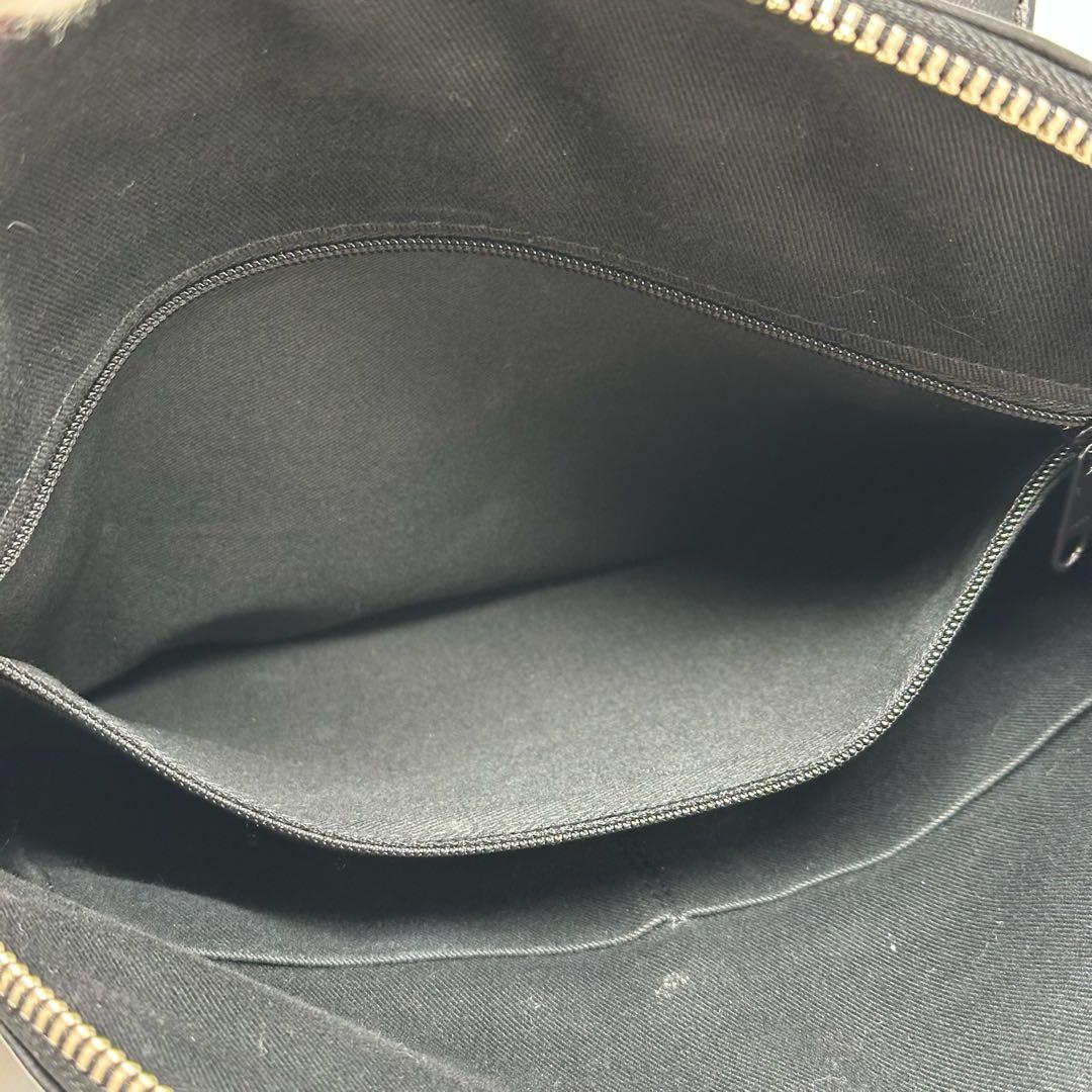 【美品】 キタムラ2 リュック バックパック レザー ブラック