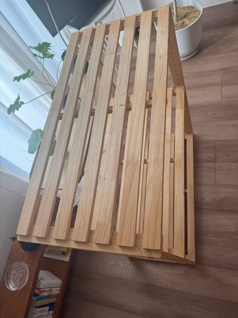 無印良品 パイン材 ユニットシェルフ