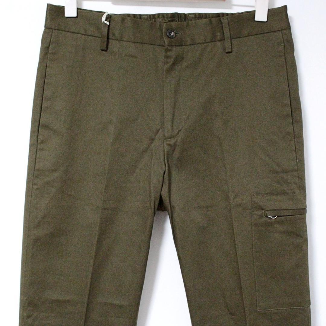 新品 BRIGLIA1949 ストレッチ カーゴチノパン Mサイズ（81cm）