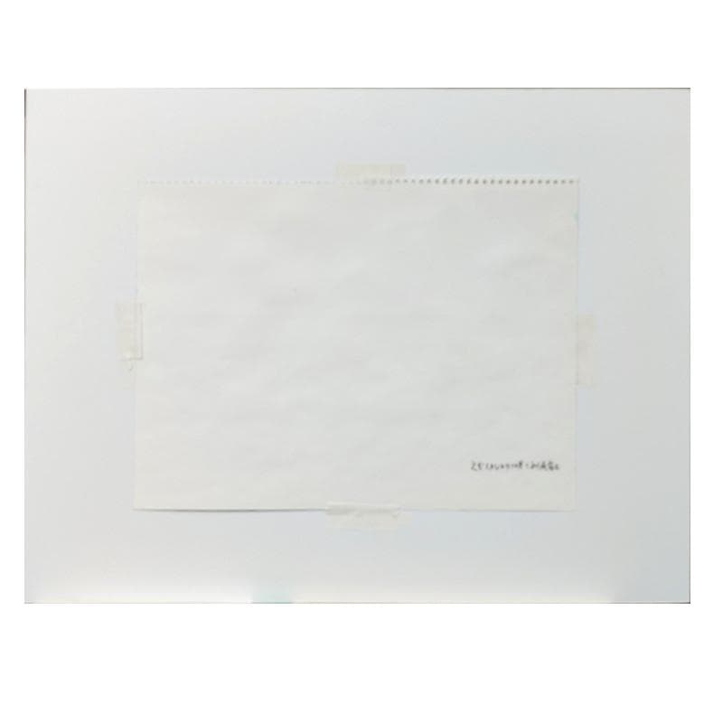 ☆ 境 肇 ☆「えぞスカシユリ咲く 利尻富士」水彩画 大衣 新品額