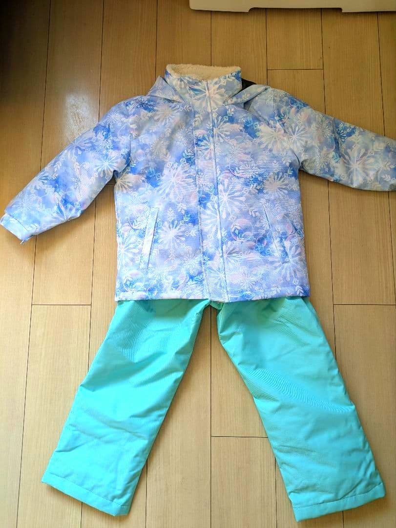 【130】スノーウェア　スキーウェア　セット　手袋　ゴーグル　名前なし