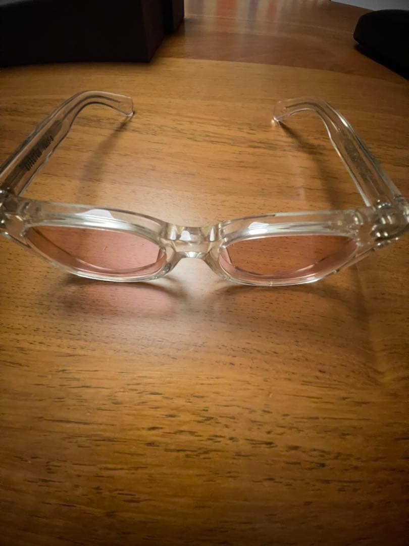 EFFECTOR fuzz クリアフレームサングラス