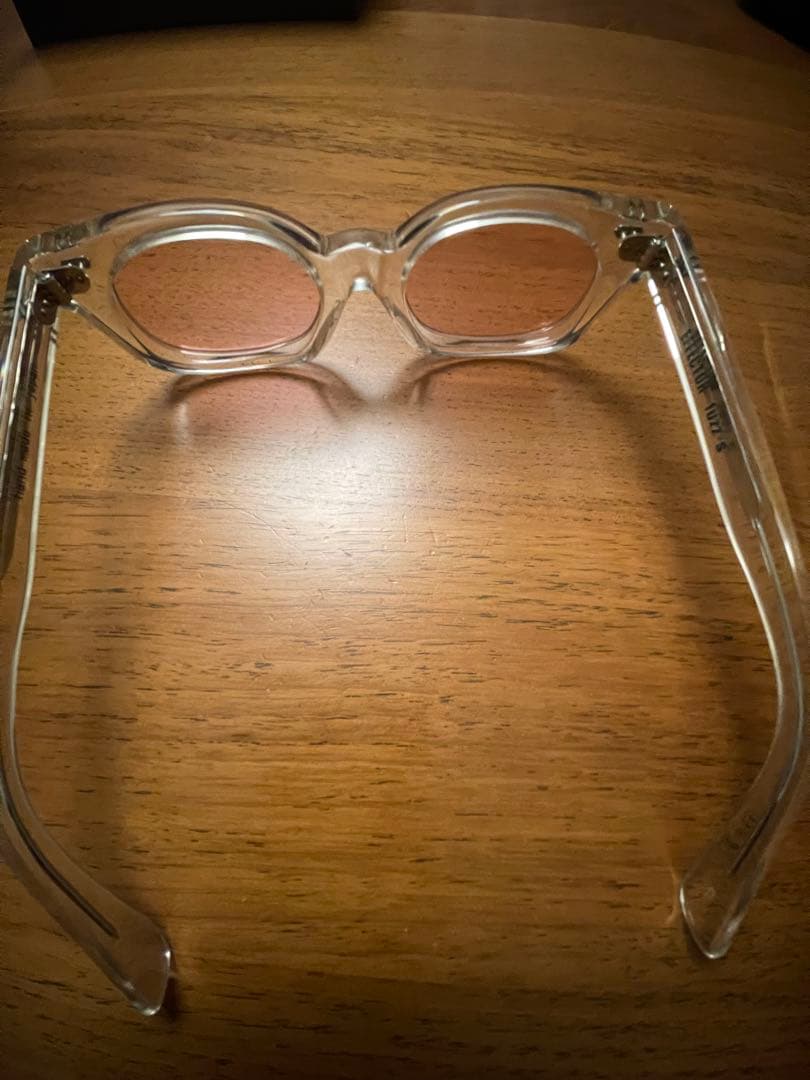 EFFECTOR fuzz クリアフレームサングラス