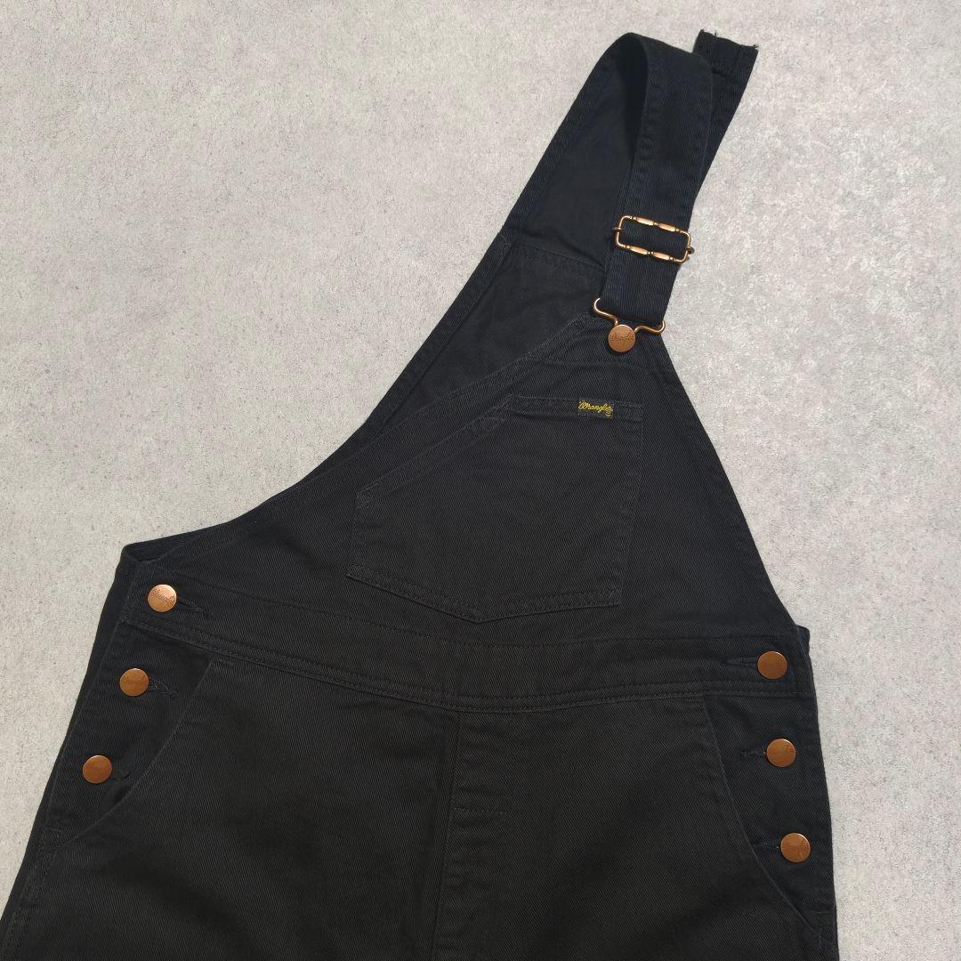 FRAMeWORK Wrangler別注ワンショルダーオーバーオール ブラックS