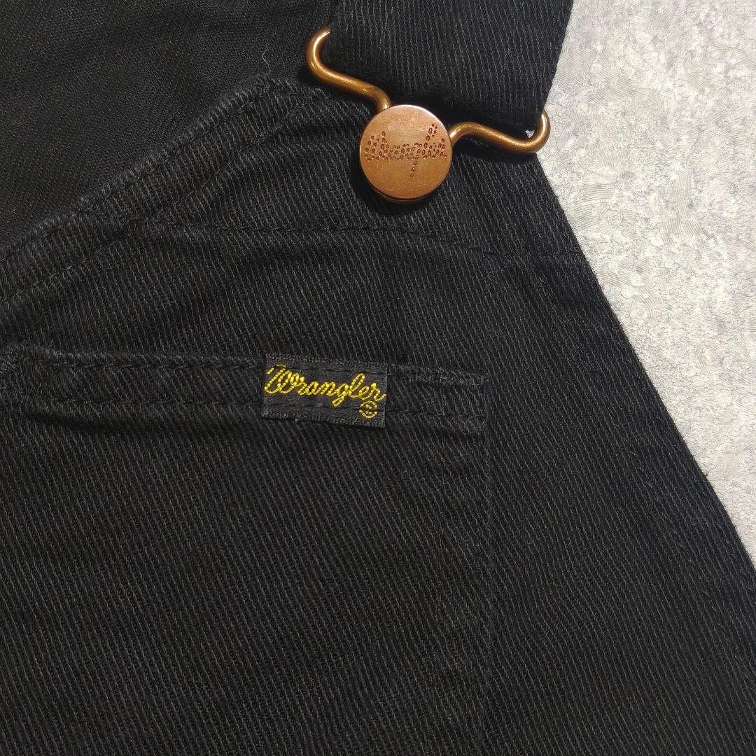 FRAMeWORK Wrangler別注ワンショルダーオーバーオール ブラックS