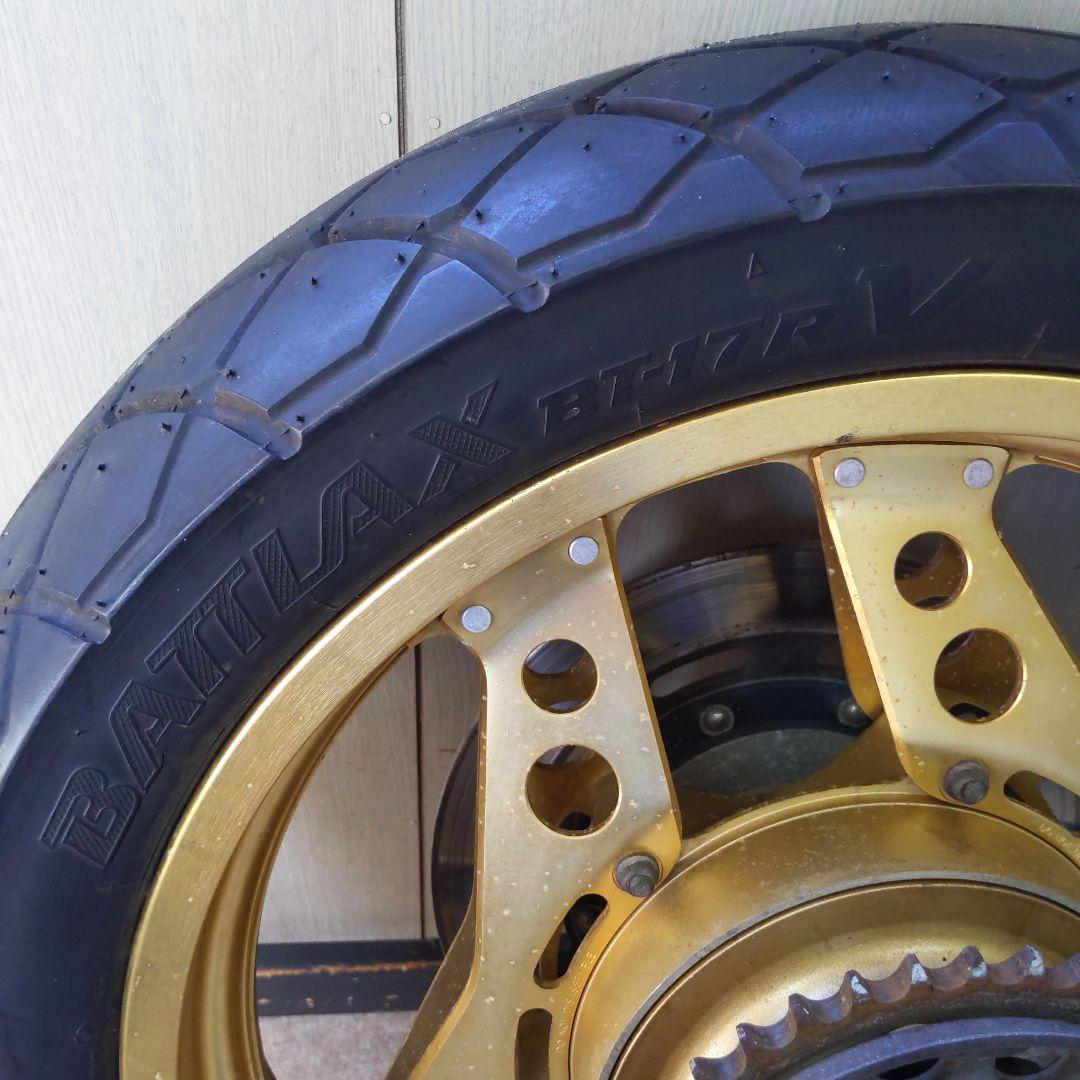 HONDA CB1100R 純正RホイールMT3．00×18☆ロータースプロケ付