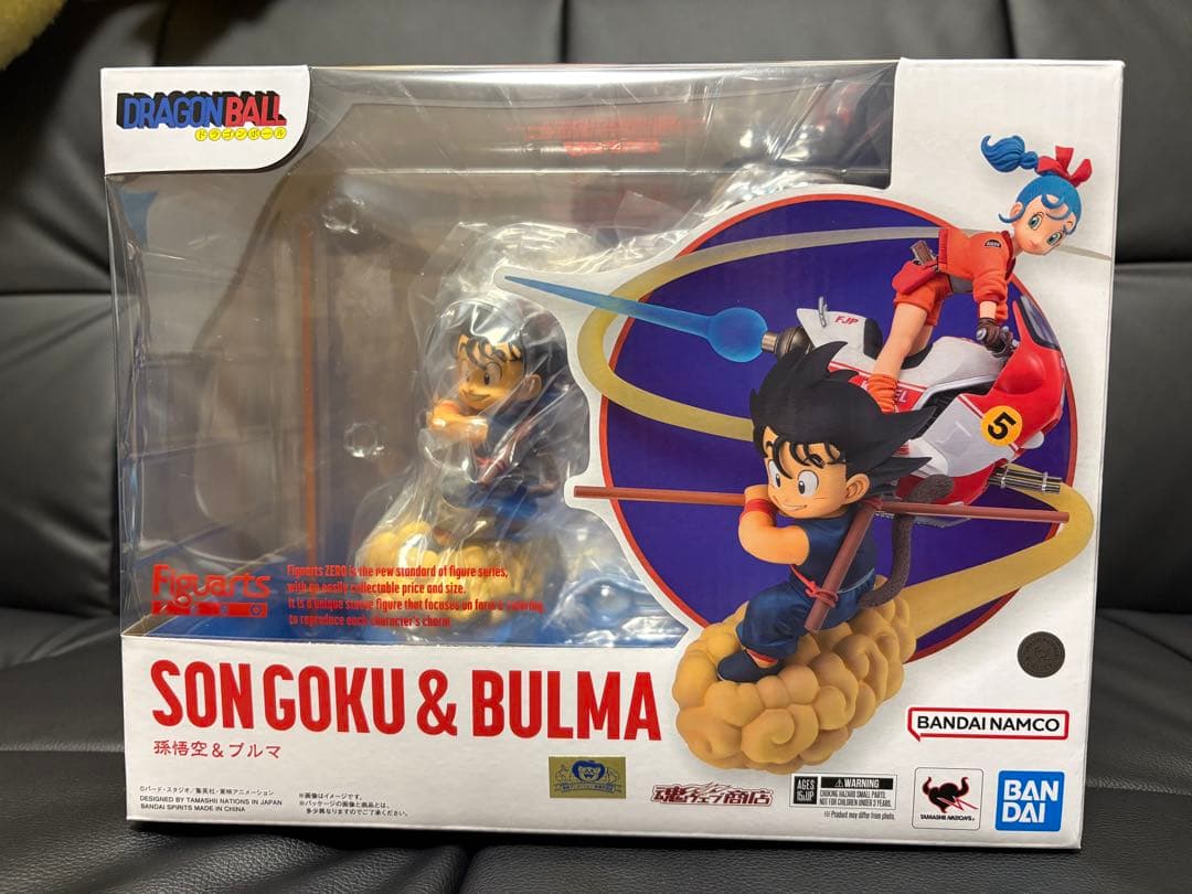 ドラゴンボール フィギュアーツZERO 孫悟空&ブルマ　フィギュア 開封品