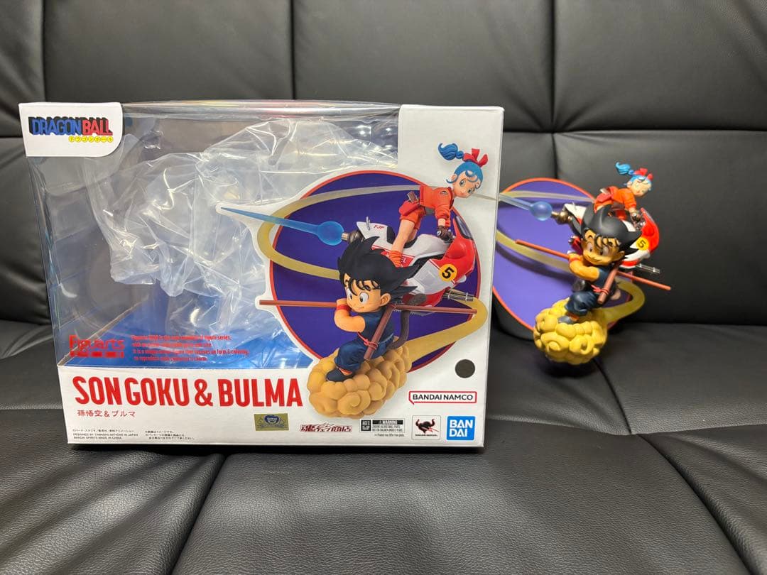 ドラゴンボール フィギュアーツZERO 孫悟空&ブルマ　フィギュア 開封品