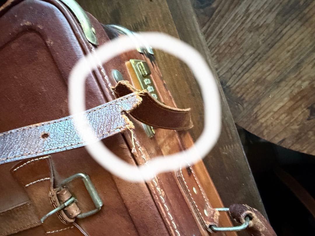 JUNK★アンティーク★トランク 本革 レザー ヴィンテージ アタッシュケース