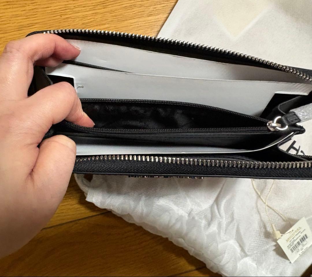 【新品】MICHAEL KORS ブラック 長財布