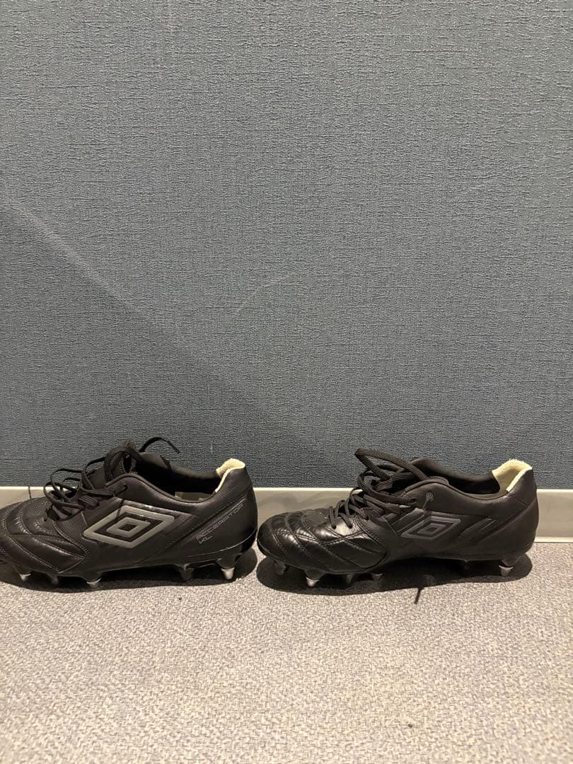 アンブロ　鉄スパイク　26cm ブラック