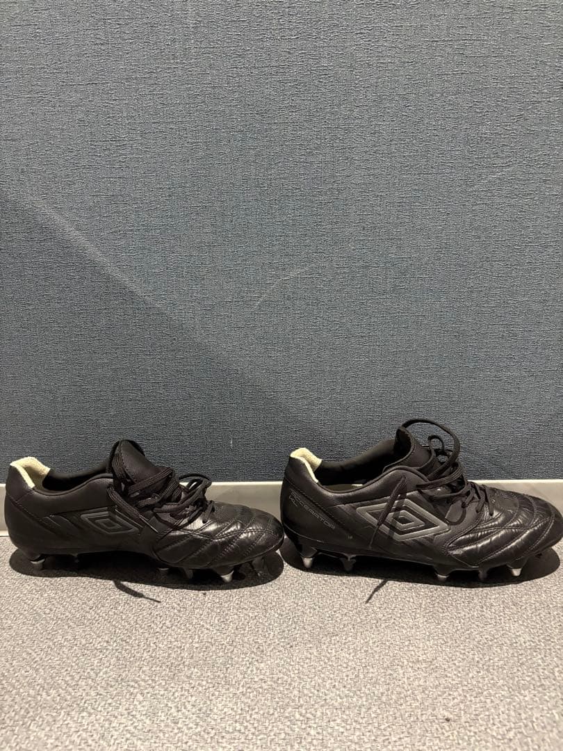 アンブロ　鉄スパイク　26cm ブラック