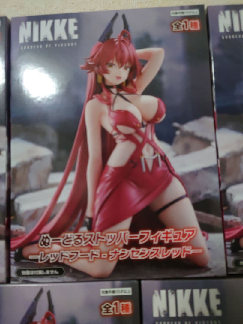 nikke ニケ ぬーどるストッパー レッドフード ナンセンスレッド　計15個