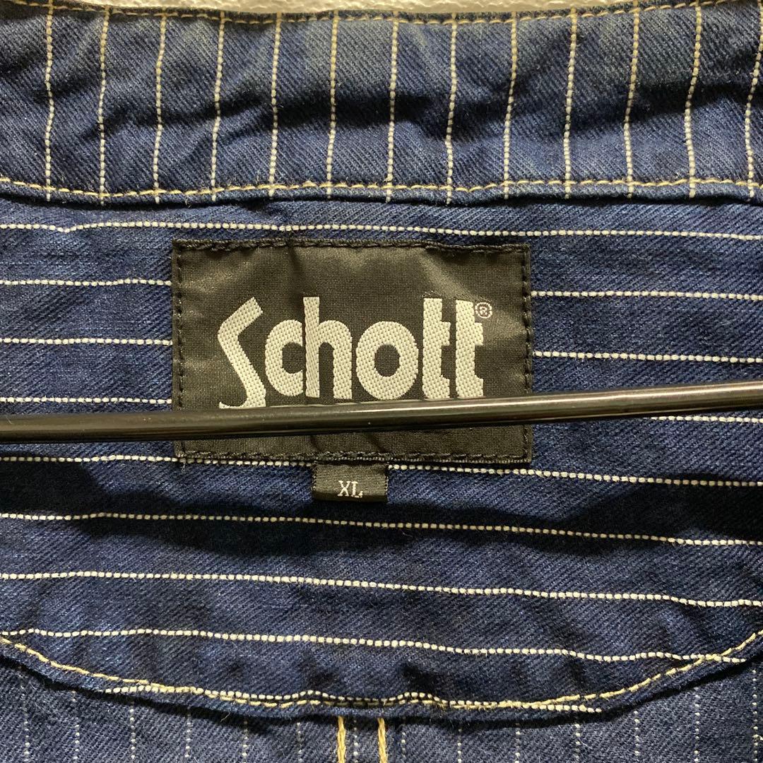 Schott OLD HICKORY VEST美品 希少サイズXL - メルカリ