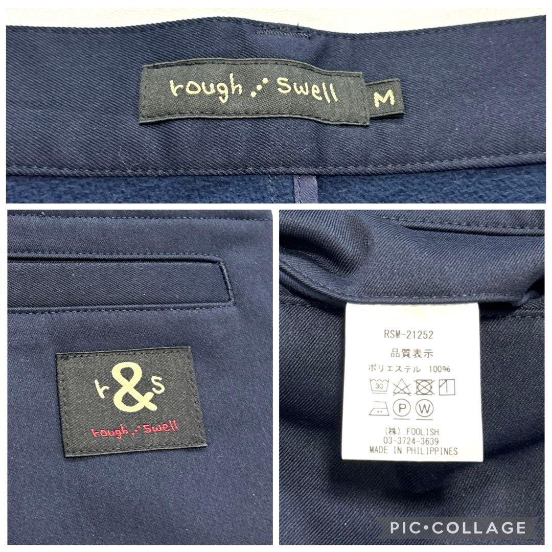 ROUGH & SWELL ラフアンドスウェル　ロングパンツ　ネイビー　M