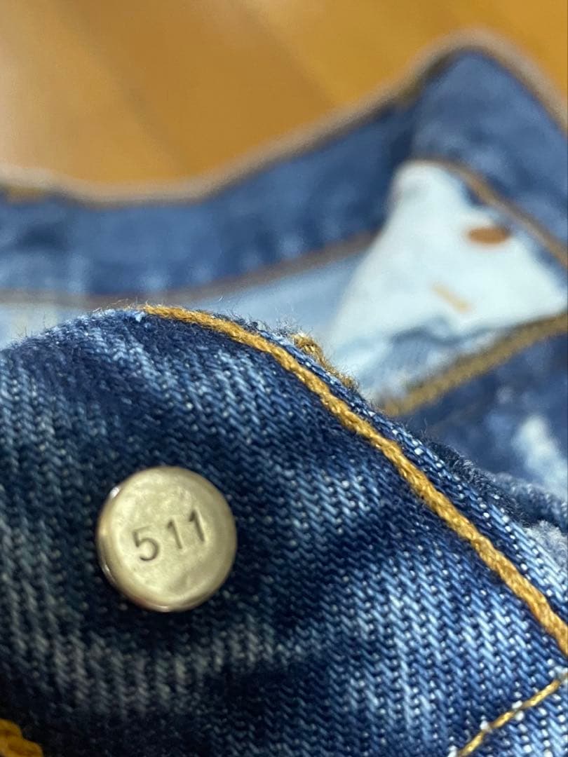 Levi's 501 USA製キッズデニム／ヴィンテージ／デットストック／希少