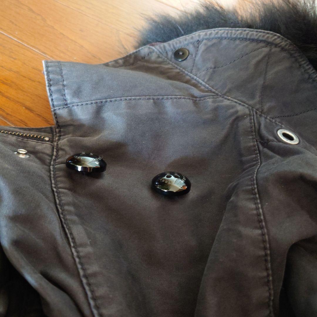 BURBERRY ブルーレーベル 中綿入りモッズコート