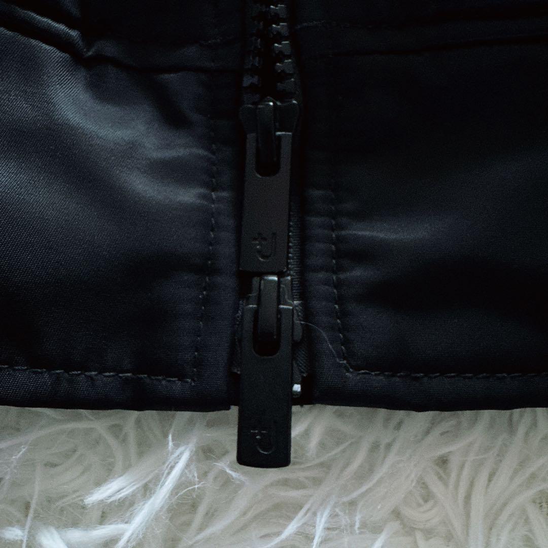 【UNIQLO】＋J ハイブリッドダウンオーバーサイズMA-1ブルゾン 黒 M