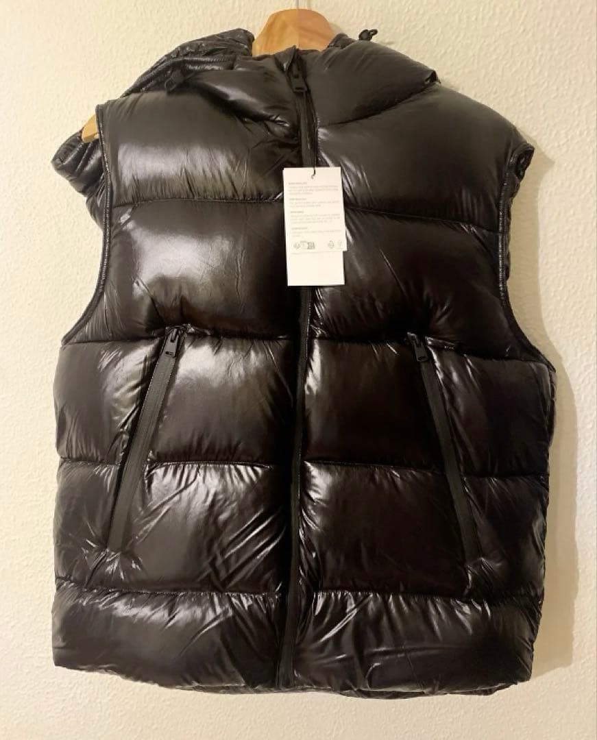 S サイズ【ZARA】●#100%フェザーダウンベスト●