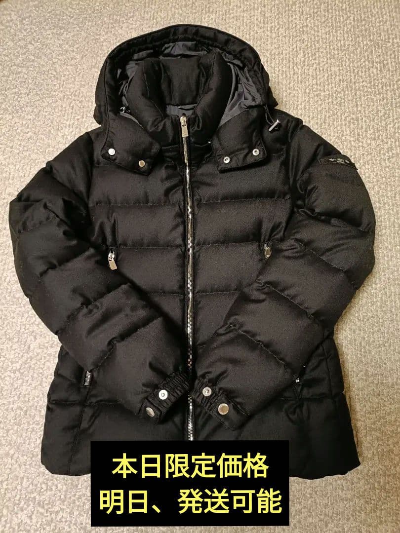 20AW DOMIZIANO ダウンジャケット　黒　Rライン