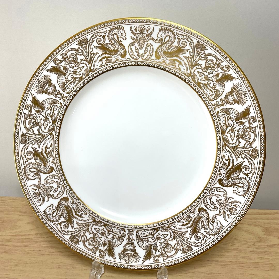専用　ウェッジウッド フロレンティーン　ゴールド　27.5cm ディナー皿　4枚