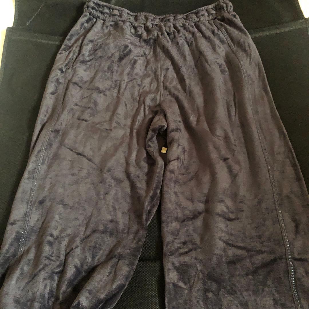 美品　ピッコーネ　ベロアパンツ　ラインストーン　アルチビオ　パーリーゲイツ