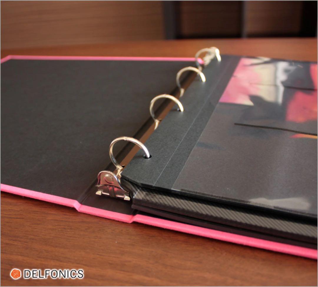 廃盤品　デルフォニックス　アルバム　Lサイズ　2冊　リフィル40枚セット