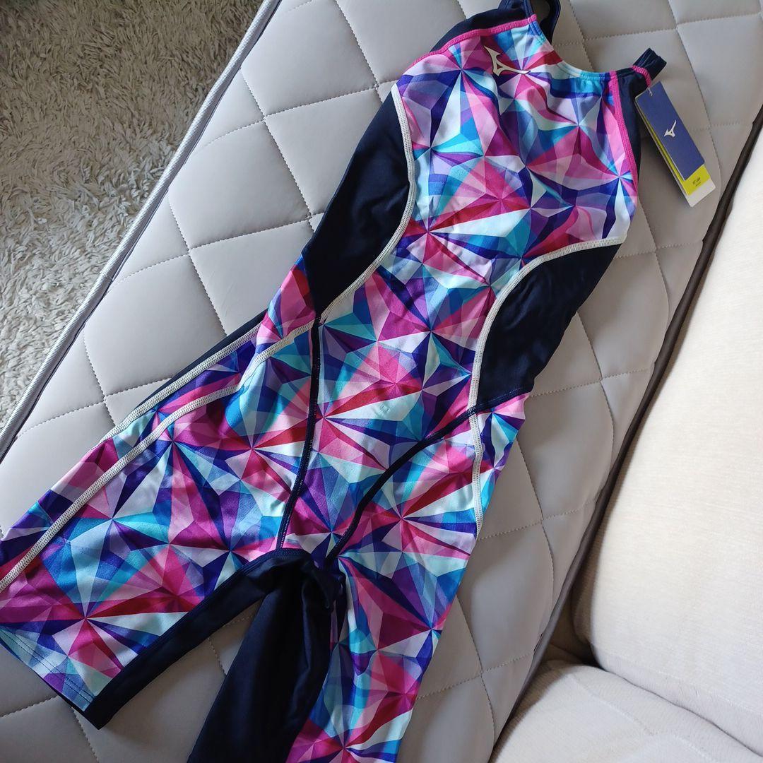 Mizuno 幾何学模様 スイムスーツ XLサイズ