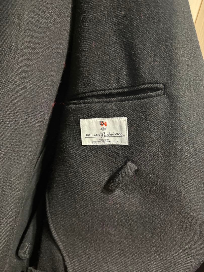 MBハイエンド尾州ウール テーラードジャケットコート（ジャコット）