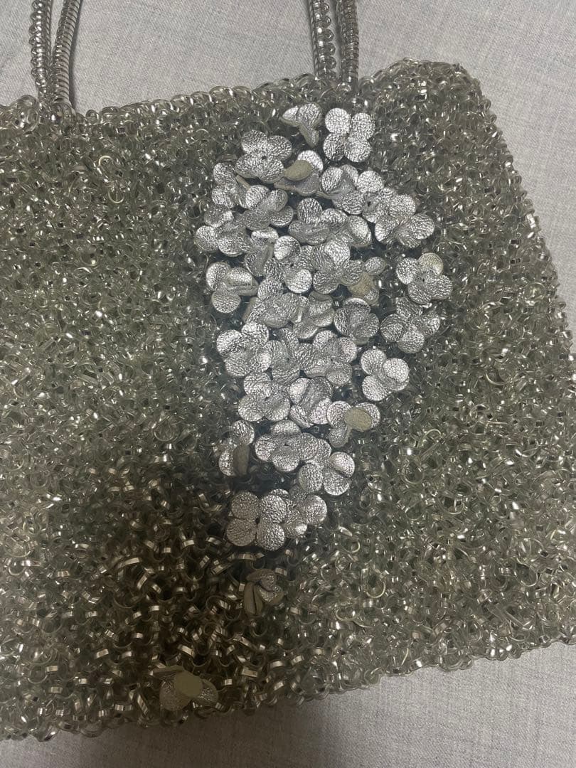 アンテプリマ　ワイヤーバック　フラワーモチーフ