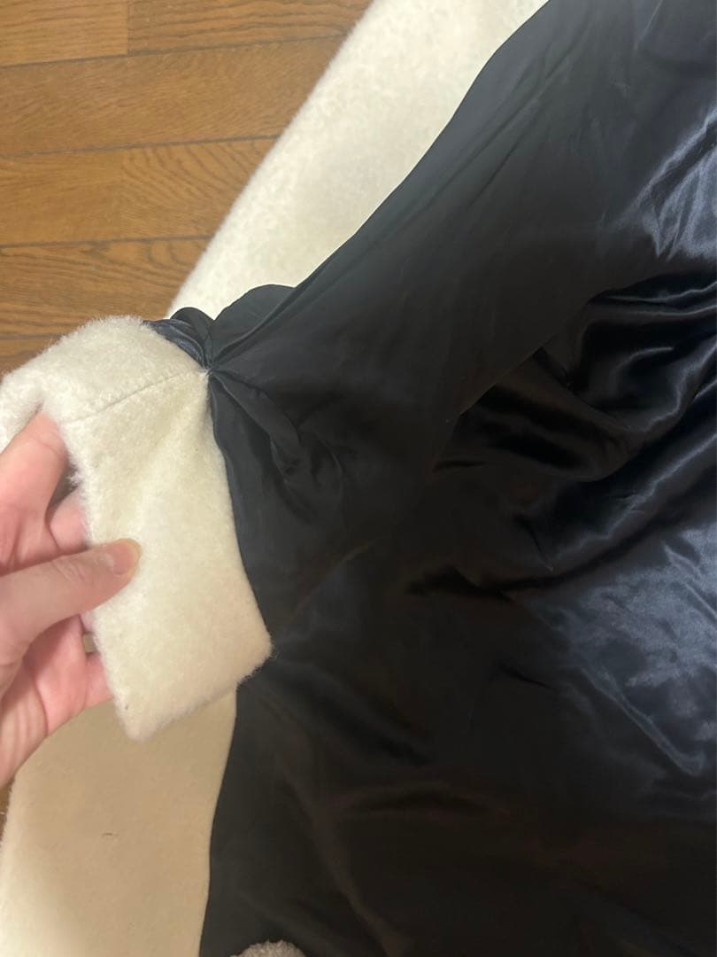 モヘアガウンロングコート　fumika uchida