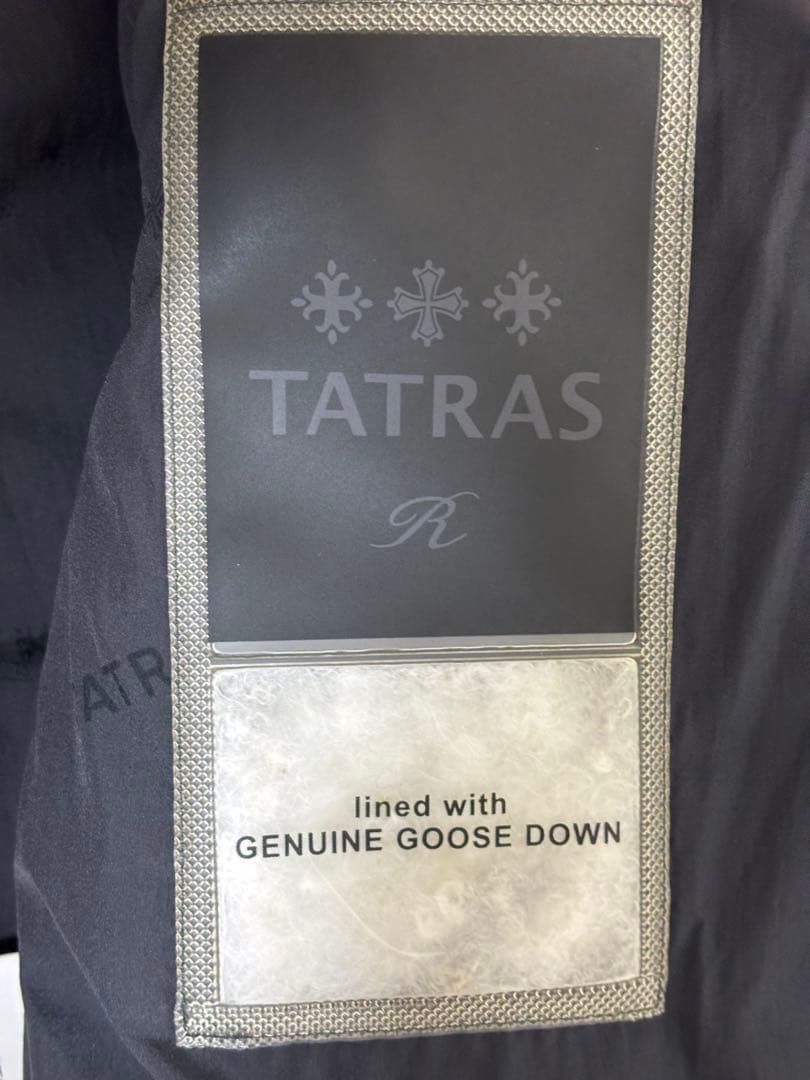 TATRAS ブラック ダウンジャケット MTAT2244289-D
