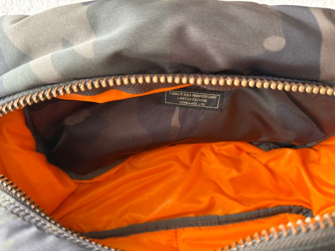 30周年　迷彩　ポーター　タンカー　ウエストバッグ