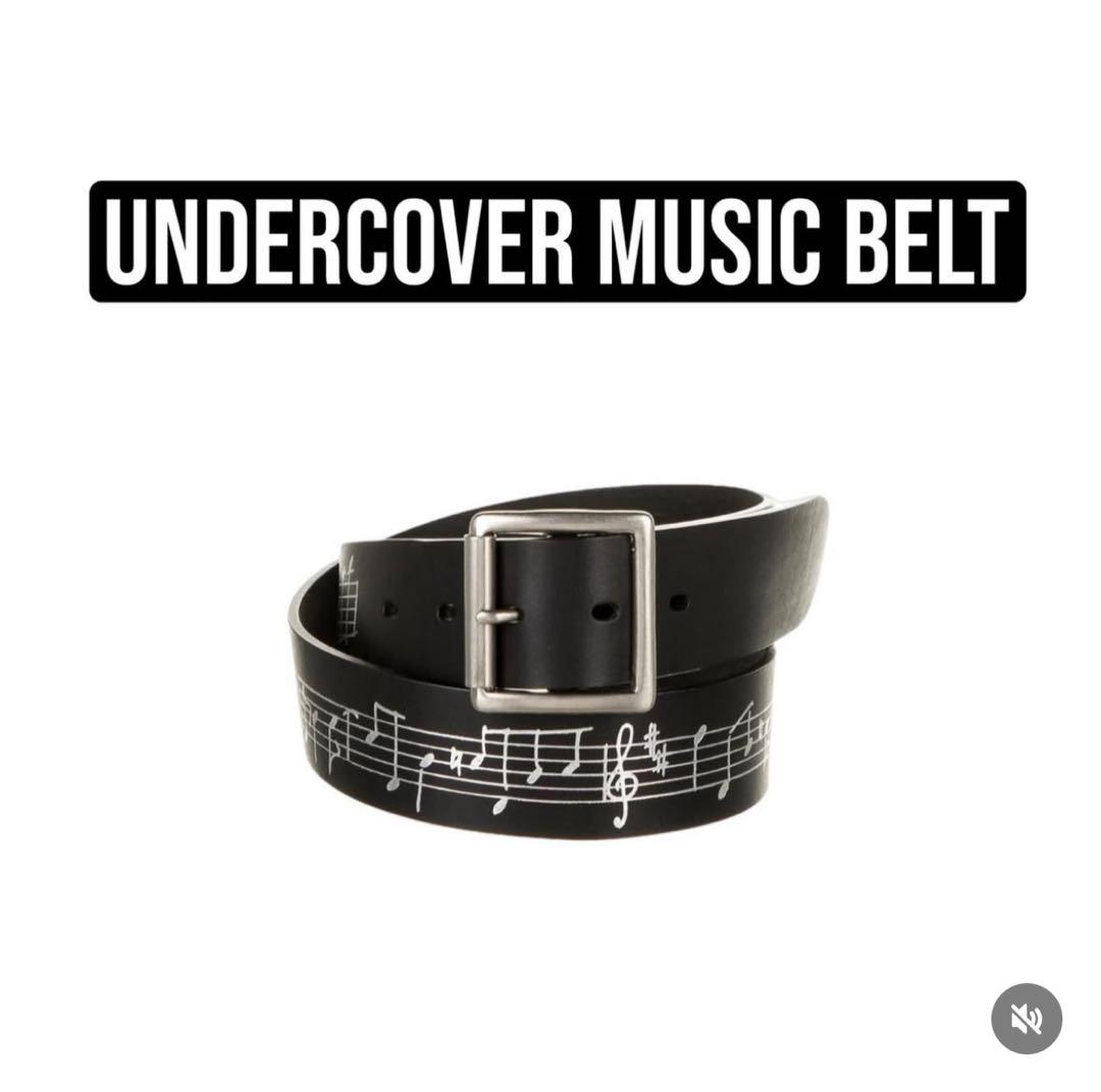レア美品 アンダーカバー ベルト 楽譜 音符 music sheet - メルカリ