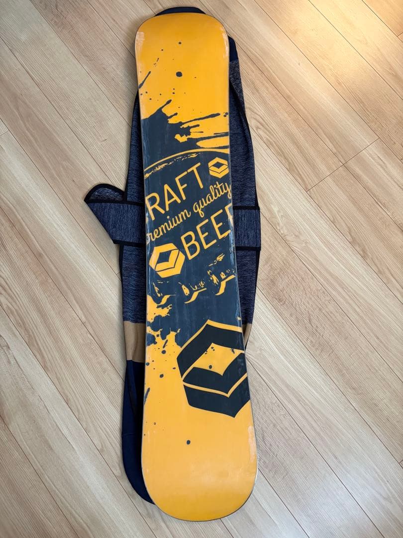 スノーボード　FTWO TNT 151 板　ソールカバー付き