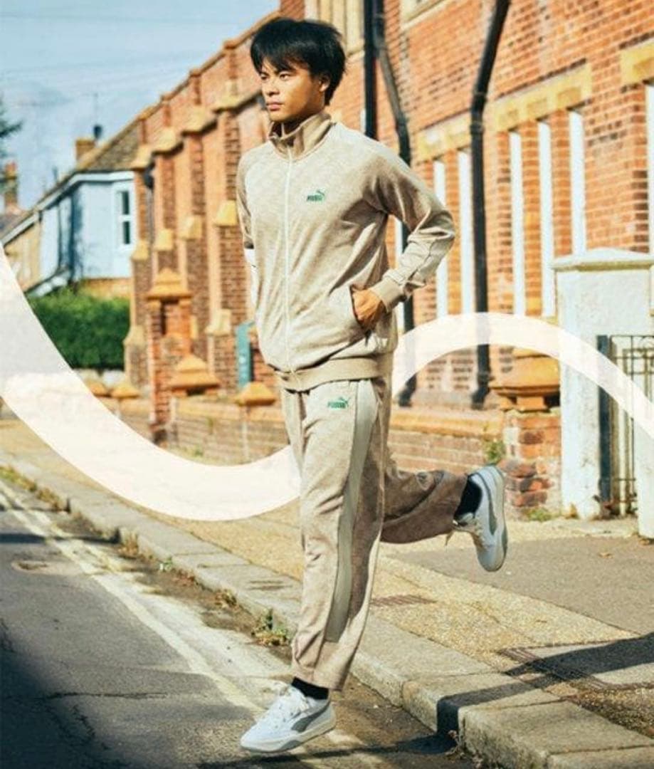 プーマ　ジャージ　上下セットアップ　三笘薫　トラックジャケット　Lサイズ