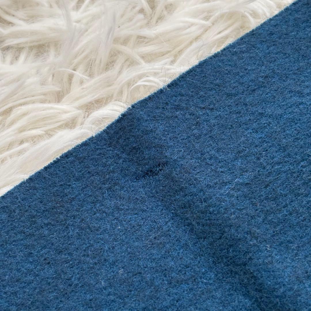 BALENCIAGA バレンシアガ カシミヤ100% マフラー ブルーグリーン