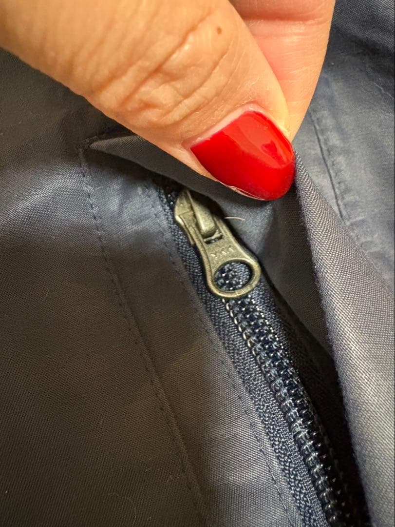 ノースフェイス ロングダウンコート DRYVENT 95 紺