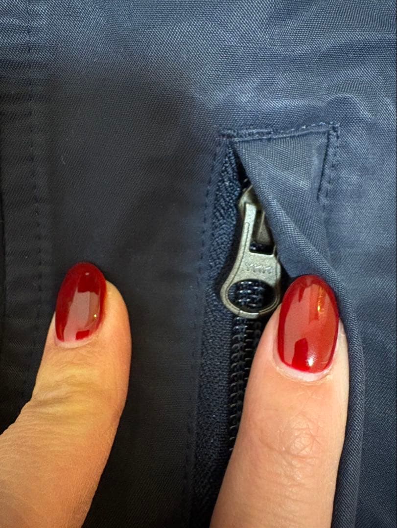 ノースフェイス ロングダウンコート DRYVENT 95 紺