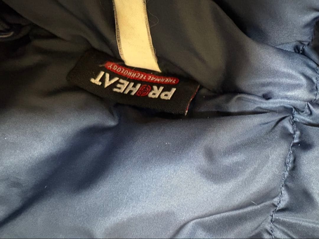 ノースフェイス ロングダウンコート DRYVENT 95 紺