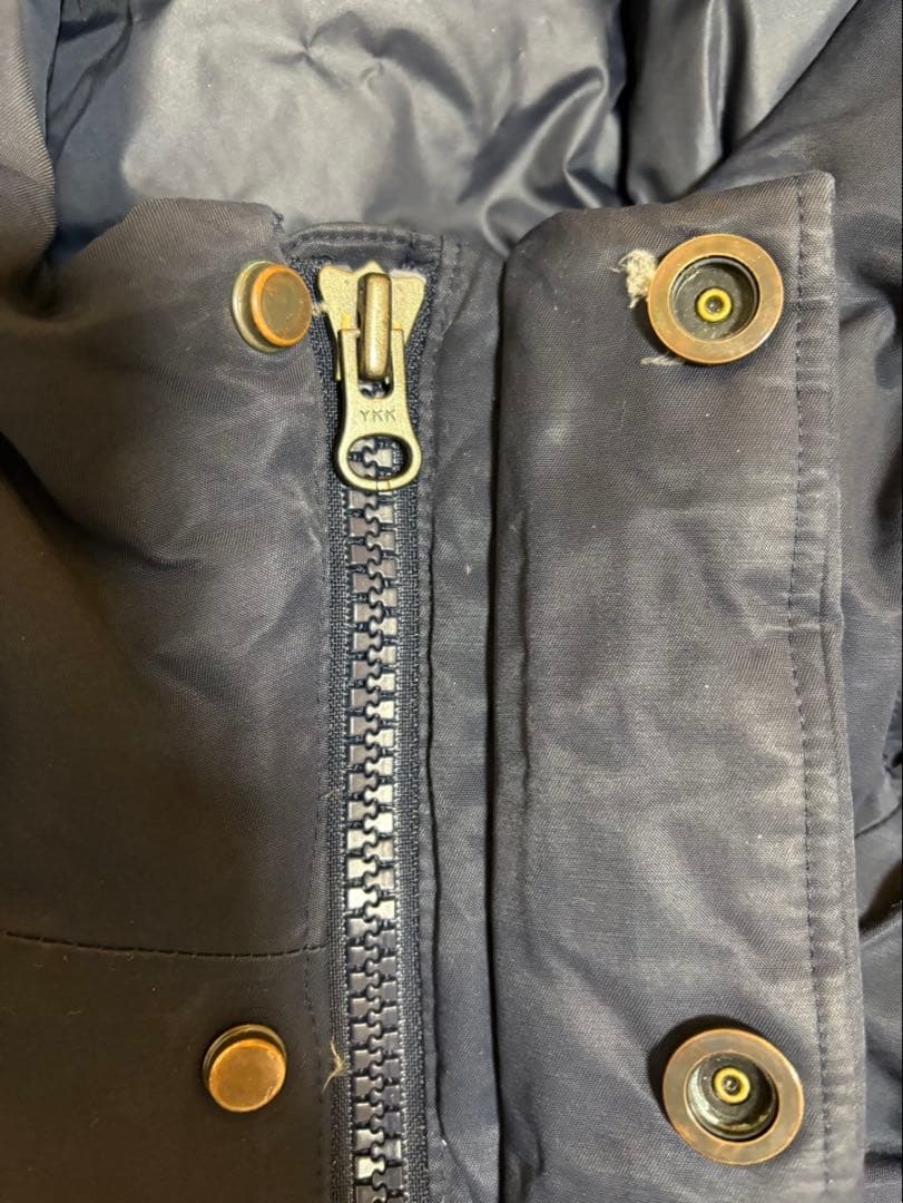 ノースフェイス ロングダウンコート DRYVENT 95 紺