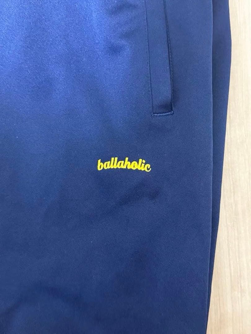 値下げ! ballaholic logo jersey pants ネイビー