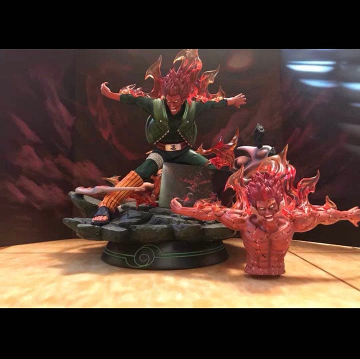 NARUTO ナルト マイト・ガイ 1/7 ガレージキット ガレキ スタチュー①