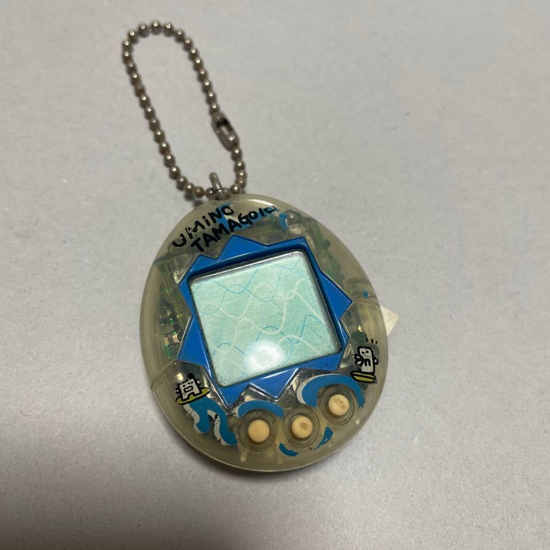 海で発見!! たまごっち スケルトン クリア 波 - メルカリ